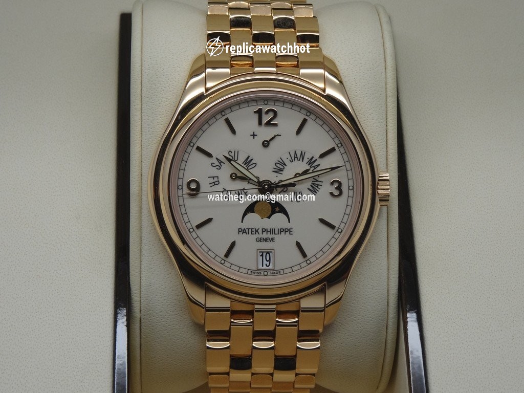 Patek Philippe Annual Calendar Mens watch Unisex Automatic Rose gold 5146 1R-001 2