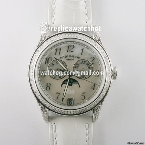 Patek Philippe Annual Calendar Womens watch Automatic White gold 4937G-001 2