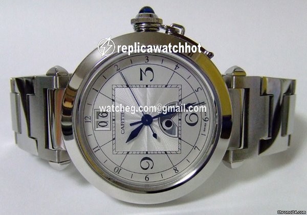 Cartier Pasha Mens watch Unisex Automatic Steel W31093M7 2