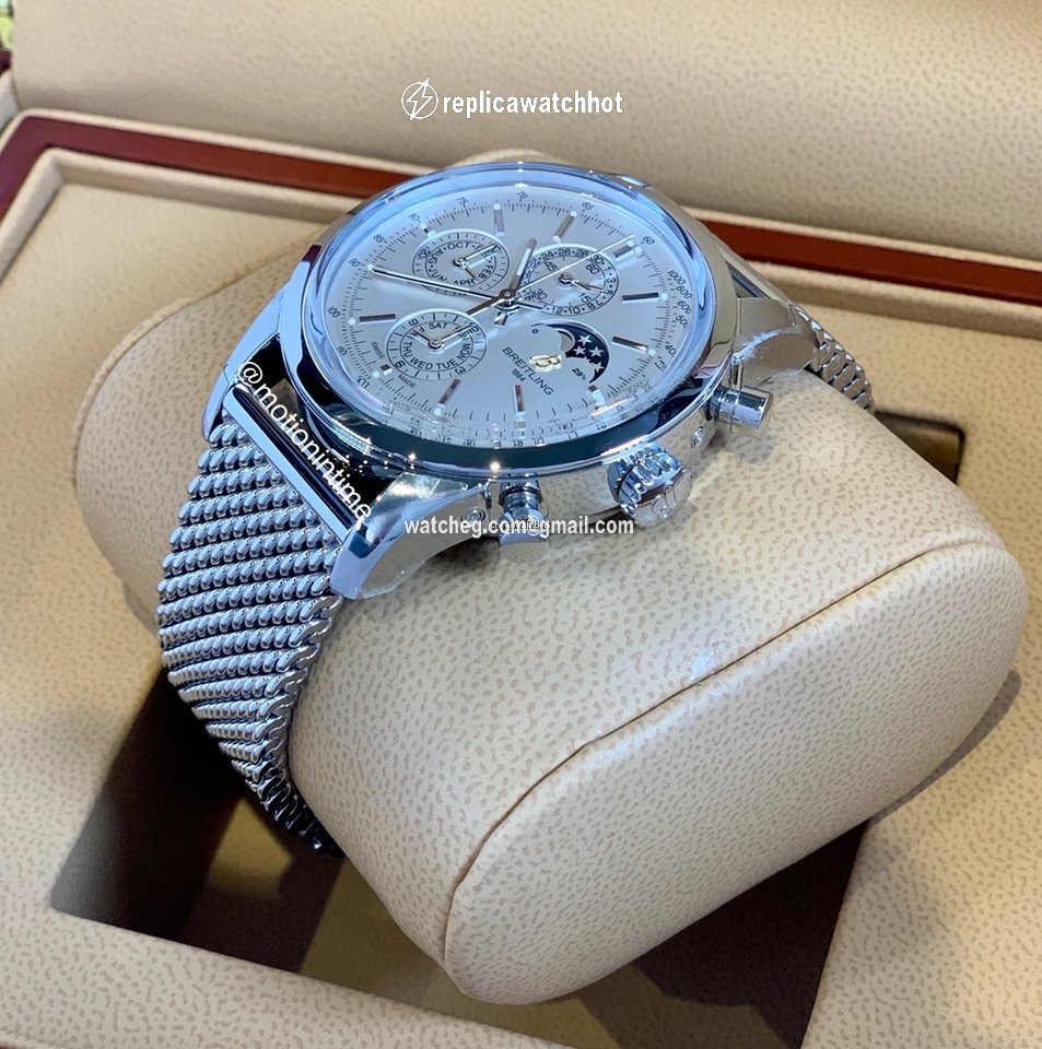 Breitling Transocean Chronograph 1461 Mens watch Unisex Automatic Steel A1931012 G750 2