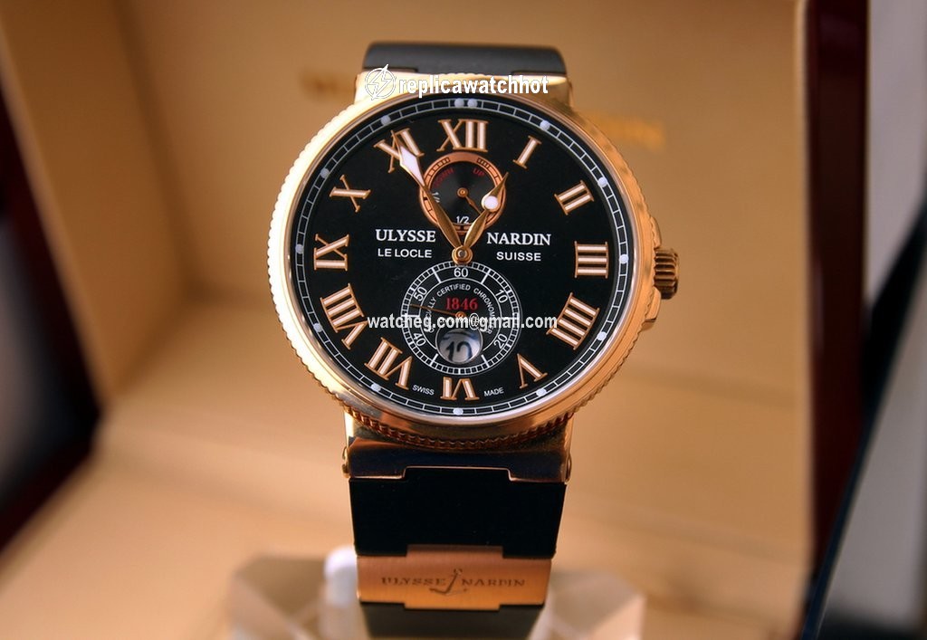 Ulysse Nardin Marine Chronometer Manufacture Mens watch Unisex Automatic Rose gold 1186-126-3 62 2