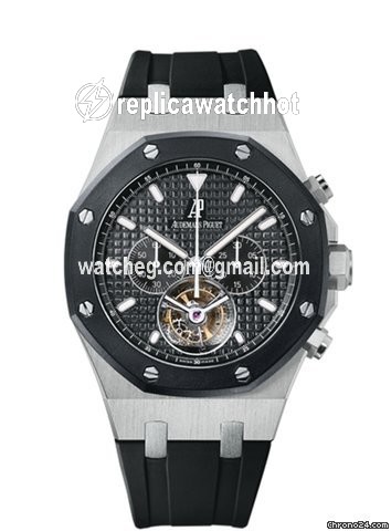 Audemars Piguet Royal Oak Tourbillon Mens watch Unisex Manual winding Steel 26377SK.OO.D002CA.01 2