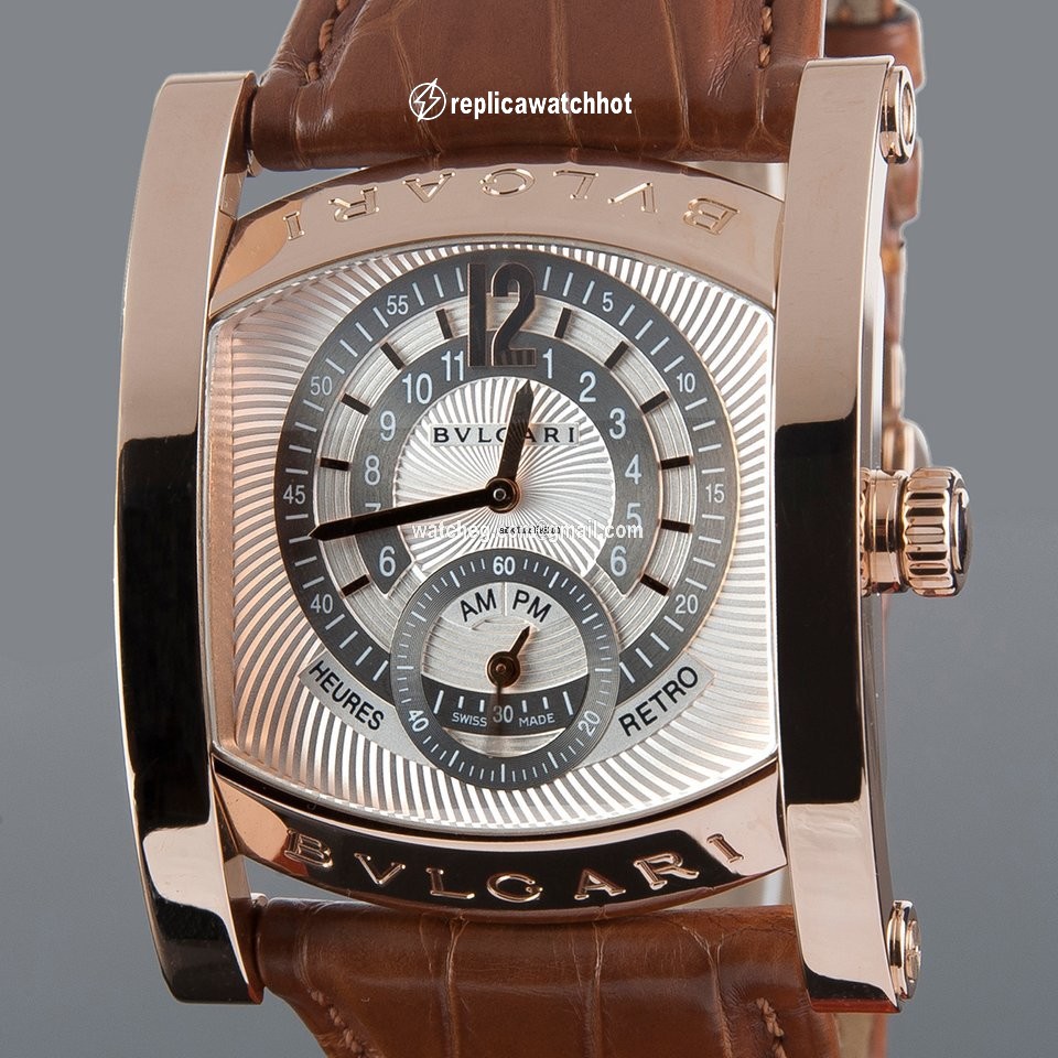 Bulgari Assioma Mens watch Unisex Automatic Rose gold aa p 48 g hr 2