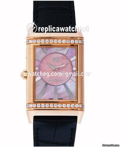 Jaeger-LeCoultre Grande Reverso Lady Ultra Thin Duetto Duo Womens watch Manual winding Rose gold Q3302421 2