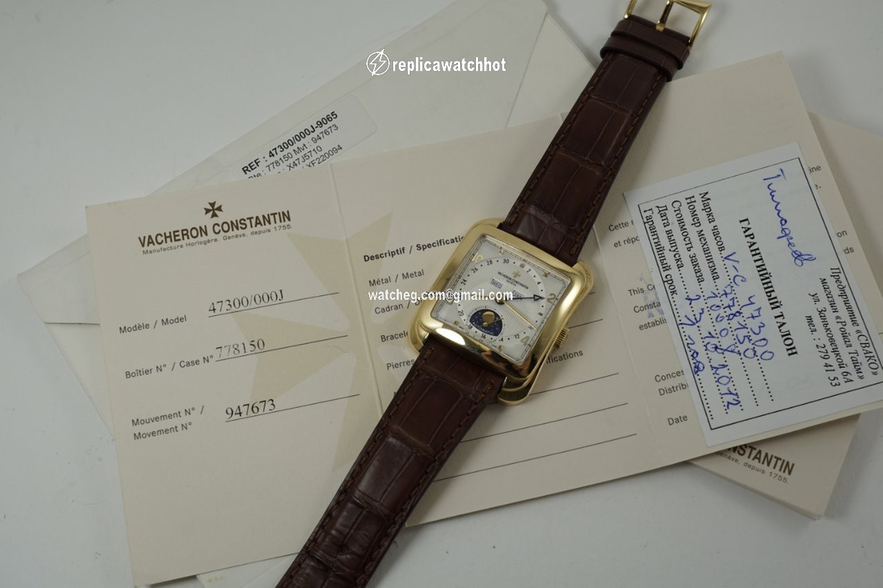 Vacheron Constantin Historiques Mens watch Unisex Automatic Yellow gold 47300 000j 2