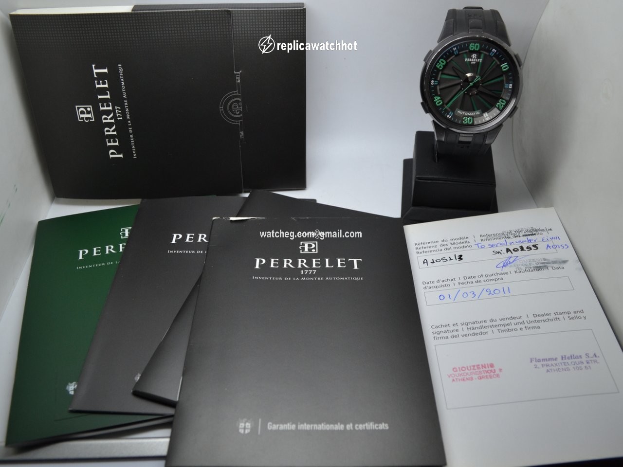 Perrelet Turbine XL Mens watch Unisex Automatic Steel A1051 3 2