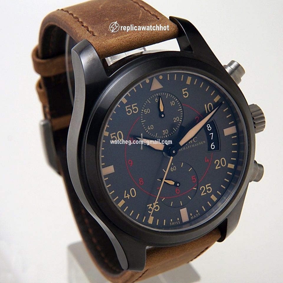 IWC Pilot Chronograph Top Gun Miramar Manual winding Ceramic 388002 2