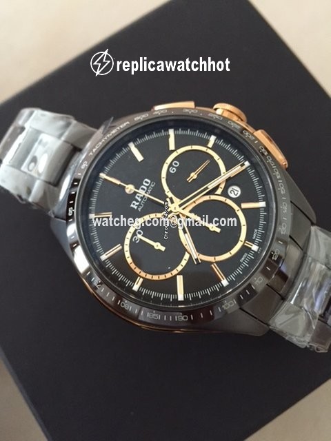 Rado HyperChrome Chronograph Mens watch Unisex Automatic Ceramic R32175302 2