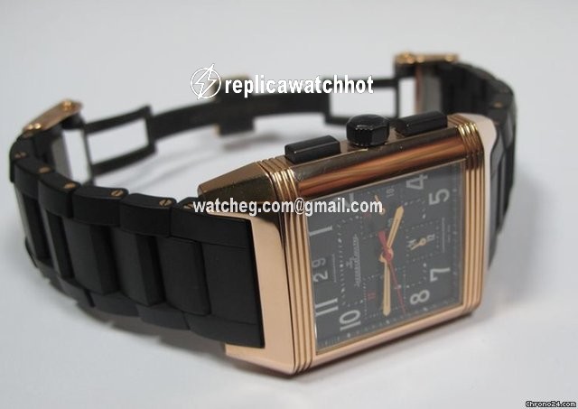 Jaeger-LeCoultre Reverso Squadra Chronograph GMT Mens watch Unisex Automatic Rose gold Q7012671 2