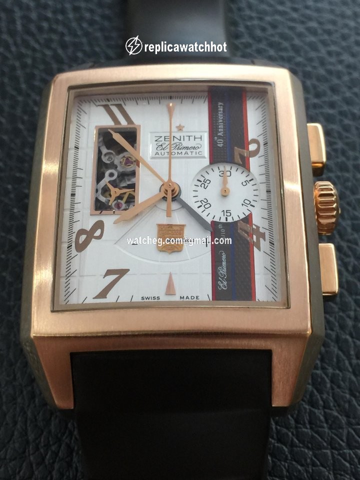 Zenith Mens watch Unisex Automatic Rose gold 18 0550 4021 2