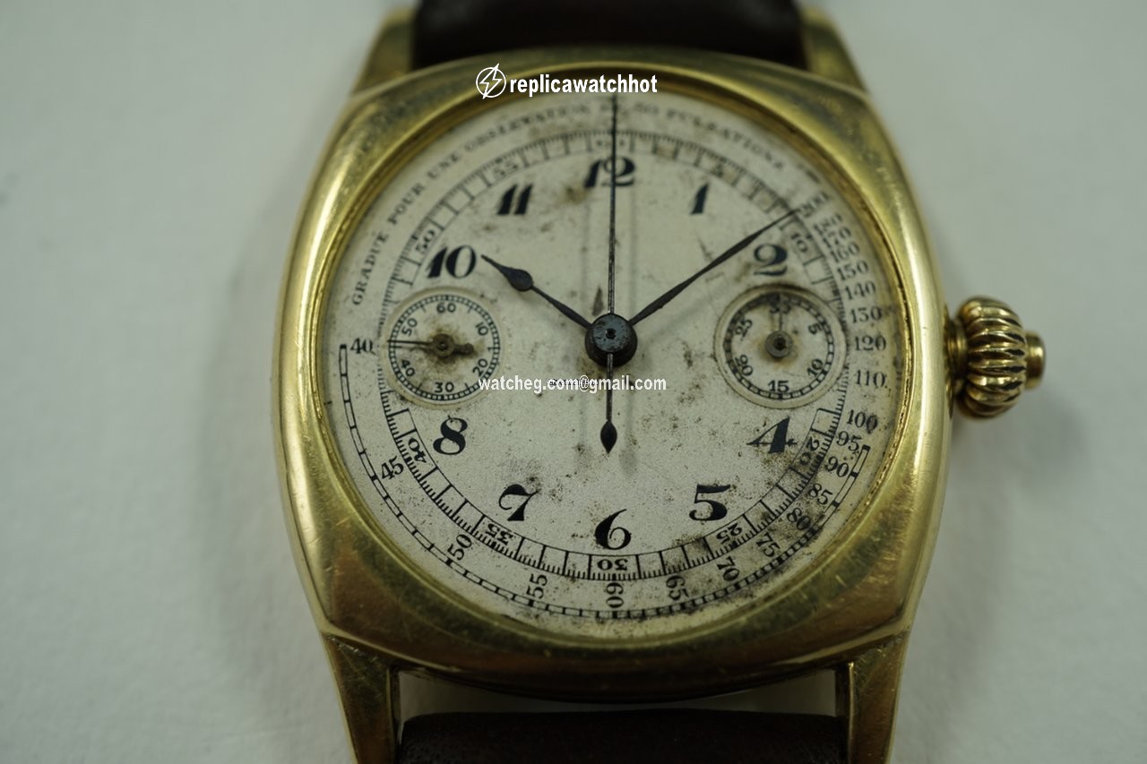 Movado Mens watch Unisex Manual winding Yellow gold 147 2