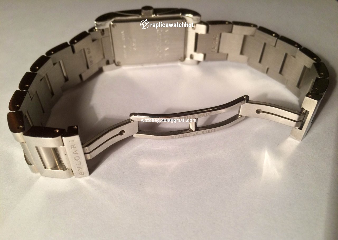 Bulgari Rettangolo Womens watch Quartz Steel RT 39s 2