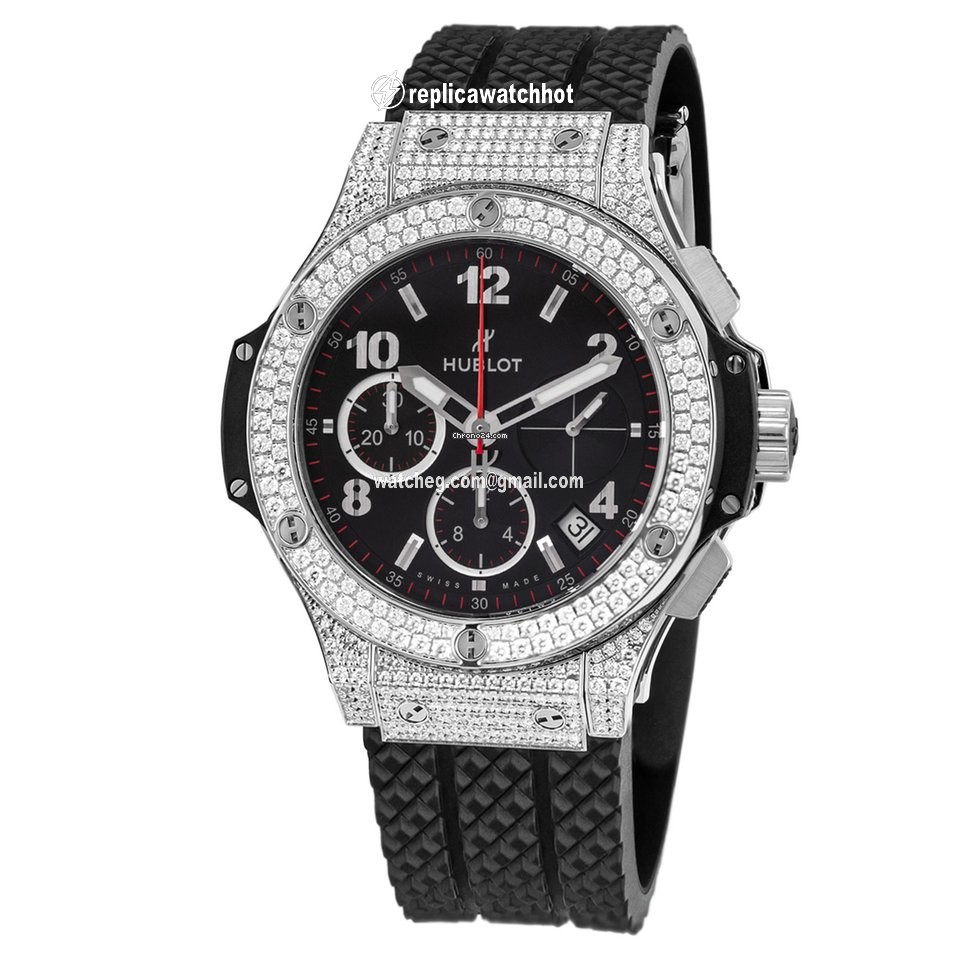 Hublot Big Bang 41 mm Mens watch Unisex Automatic Steel 341.SX.130.RX.174 2