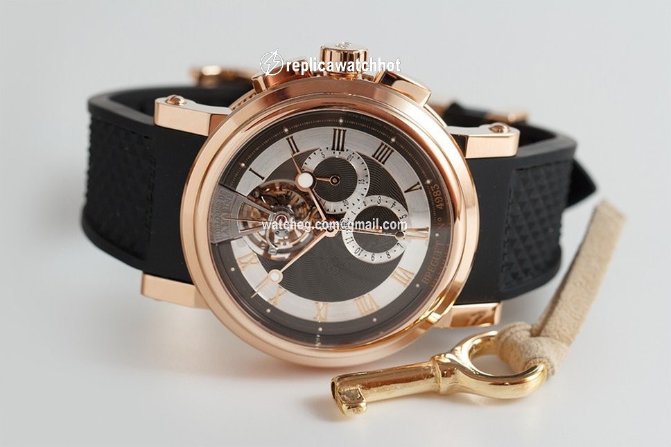Breguet Marine Mens watch Unisex Manual winding Rose gold 5837BR 2