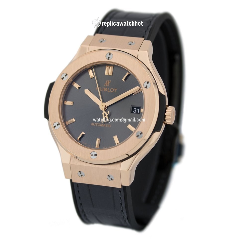 Hublot Classic Fusion Racing Grey Mens watch Unisex Automatic Rose gold 565.OX.7081.LR 2