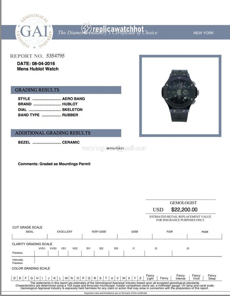 Hublot Big Bang Aero Bang Mens watch Unisex Automatic Steel 310.CM.1110.RX 2