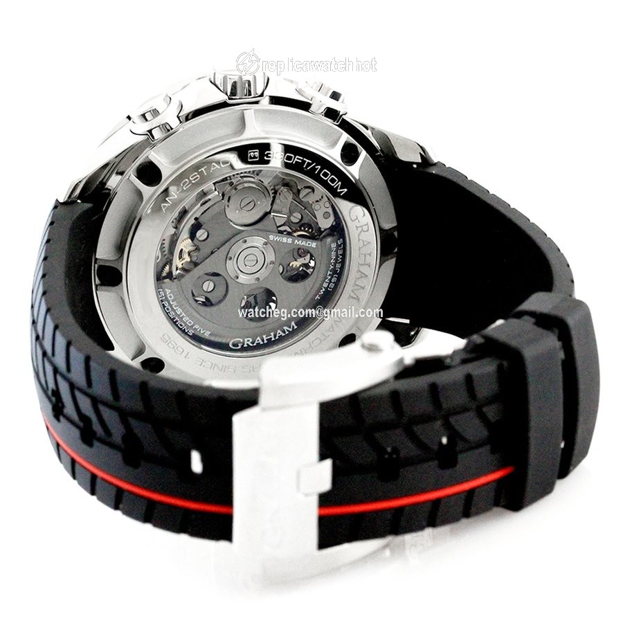 Graham Silverstone RS Mens watch Unisex Automatic Steel 2STAC1.B01A 2