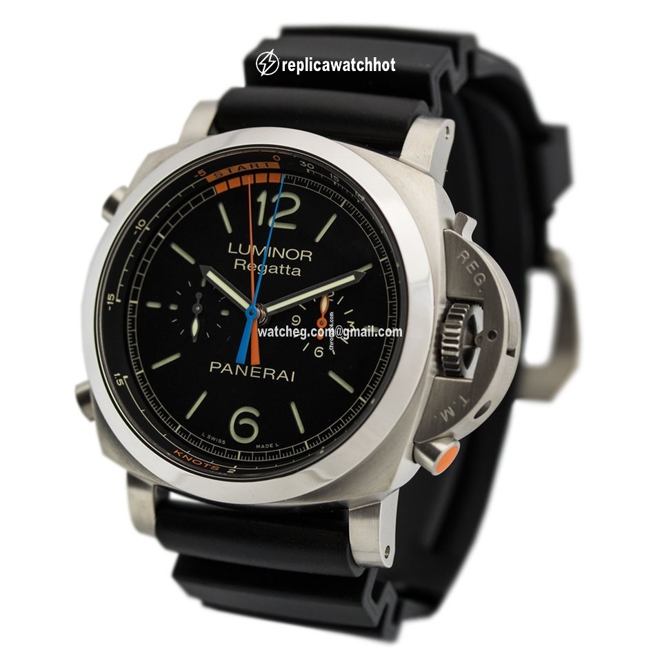 Panerai Luminor 1950 Regatta 3 Days Chrono Flyback Mens watch Unisex Automatic Titanium PAM00526 or PAM526 2
