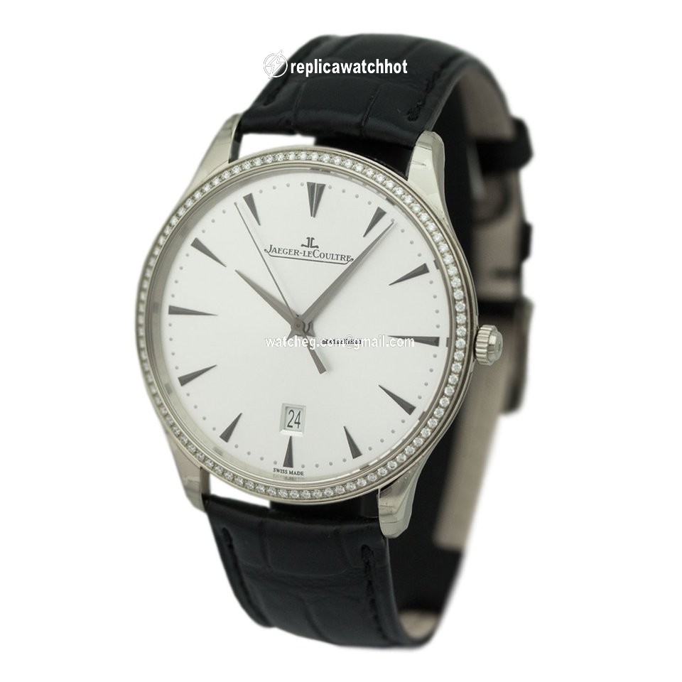 Jaeger-LeCoultre Master Ultra Thin Date Mens watch Unisex Automatic White gold Q1283501 or 1283501 2
