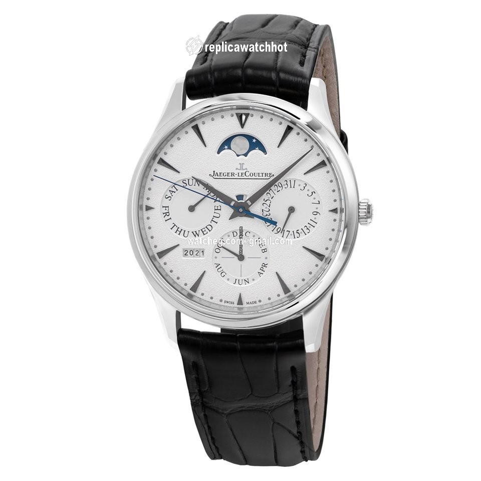 Jaeger-LeCoultre Master Ultra Thin Perpetual Mens watch Unisex Automatic White gold Q1303520 or 1303520 2