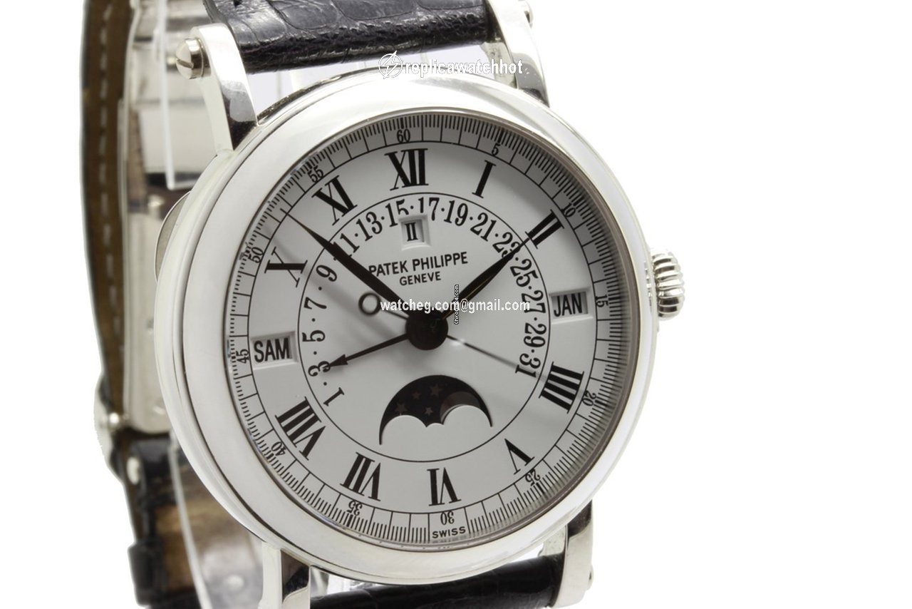 Patek Philippe Perpetual Calendar Mens watch Unisex Automatic Platinum 5059P-011 2