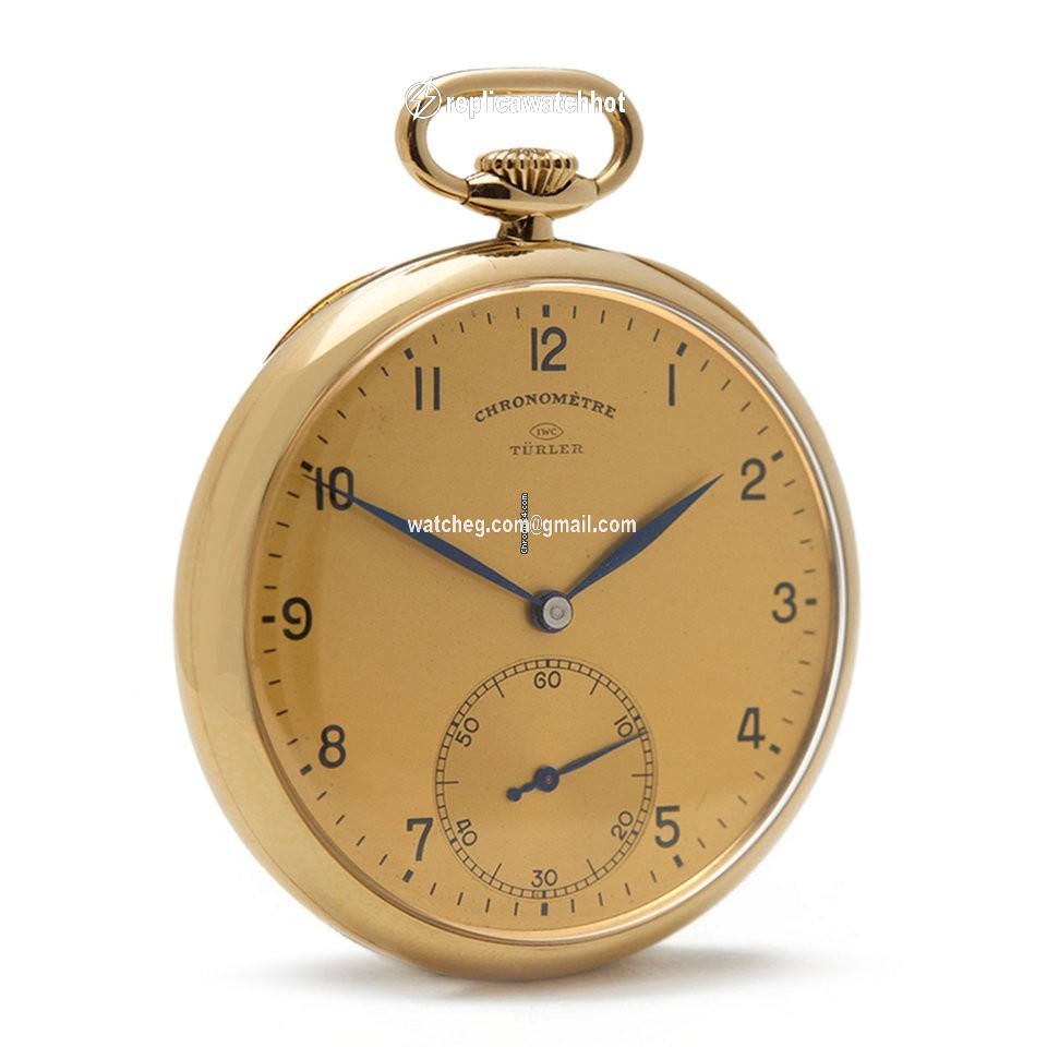 IWC Mens watch Unisex Manual winding Yellow gold Caliber 97 2