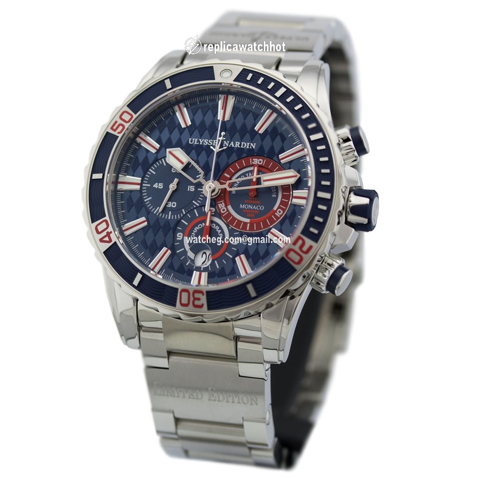 Ulysse Nardin Diver Chronograph Mens watch Unisex Automatic Steel 1503-151-7M-93-MON 2