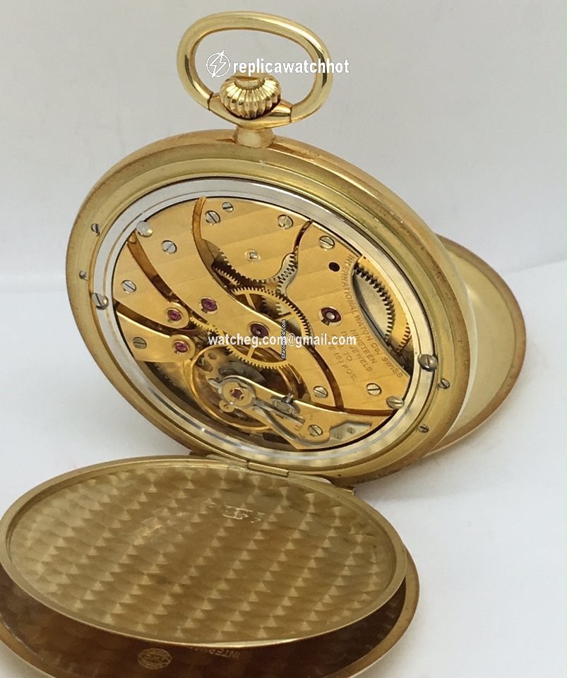 IWC Mens watch Unisex Manual winding Yellow gold 5414 2