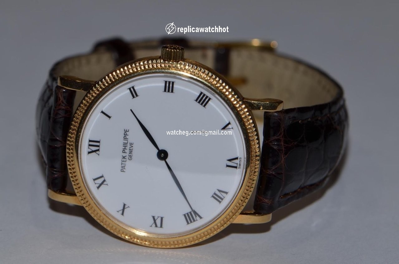 Patek Philippe Calatrava Mens watch Unisex Automatic Yellow gold 3992J 2