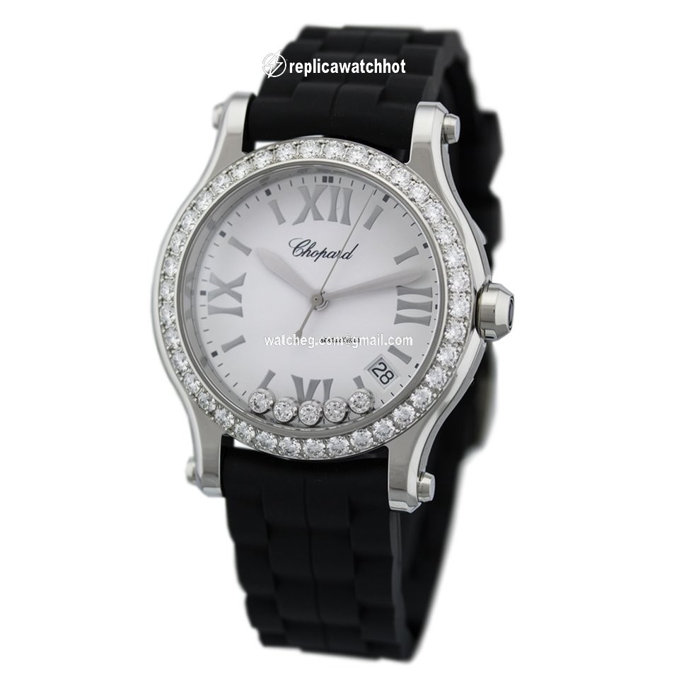 Chopard Happy Sport Womens watch Quartz Steel 278582-3003 2