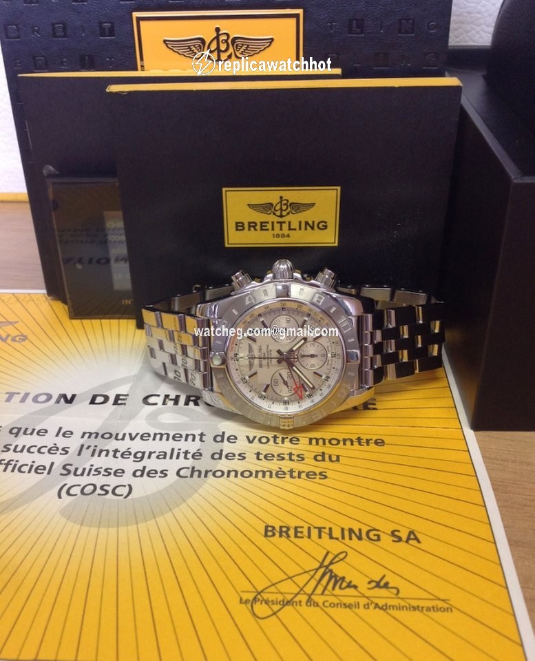 Breitling Chronomat GMT Mens watch Unisex Automatic Steel AB0420 2