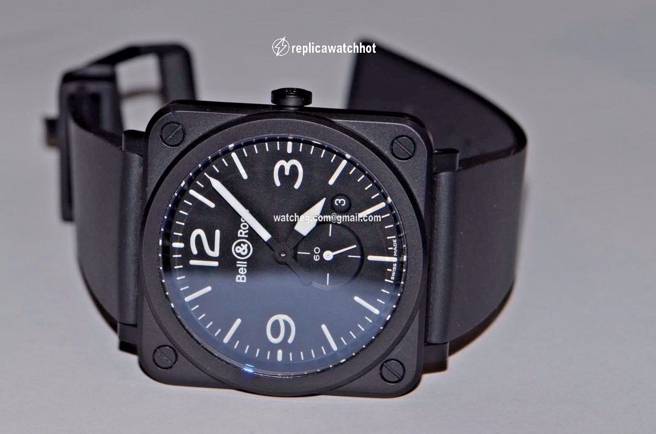 Bell & Ross BR S Mens watch Unisex Quartz Ceramic BRS-BL-CES SSA 2