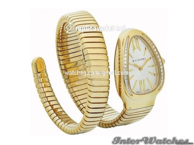 Bulgari Serpenti Womens watch Quartz Gold Steel SP35C6GDG1T 2
