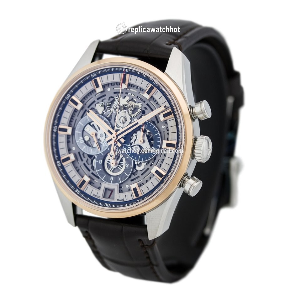 Zenith El Primero Chronomaster Mens watch Unisex Automatic Gold Steel 51.2081.400 78.C810 2