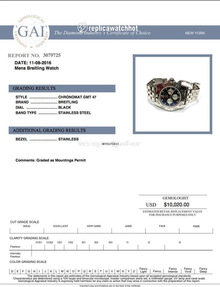 Breitling Chronomat GMT Mens watch Unisex Automatic Steel AB041012 2