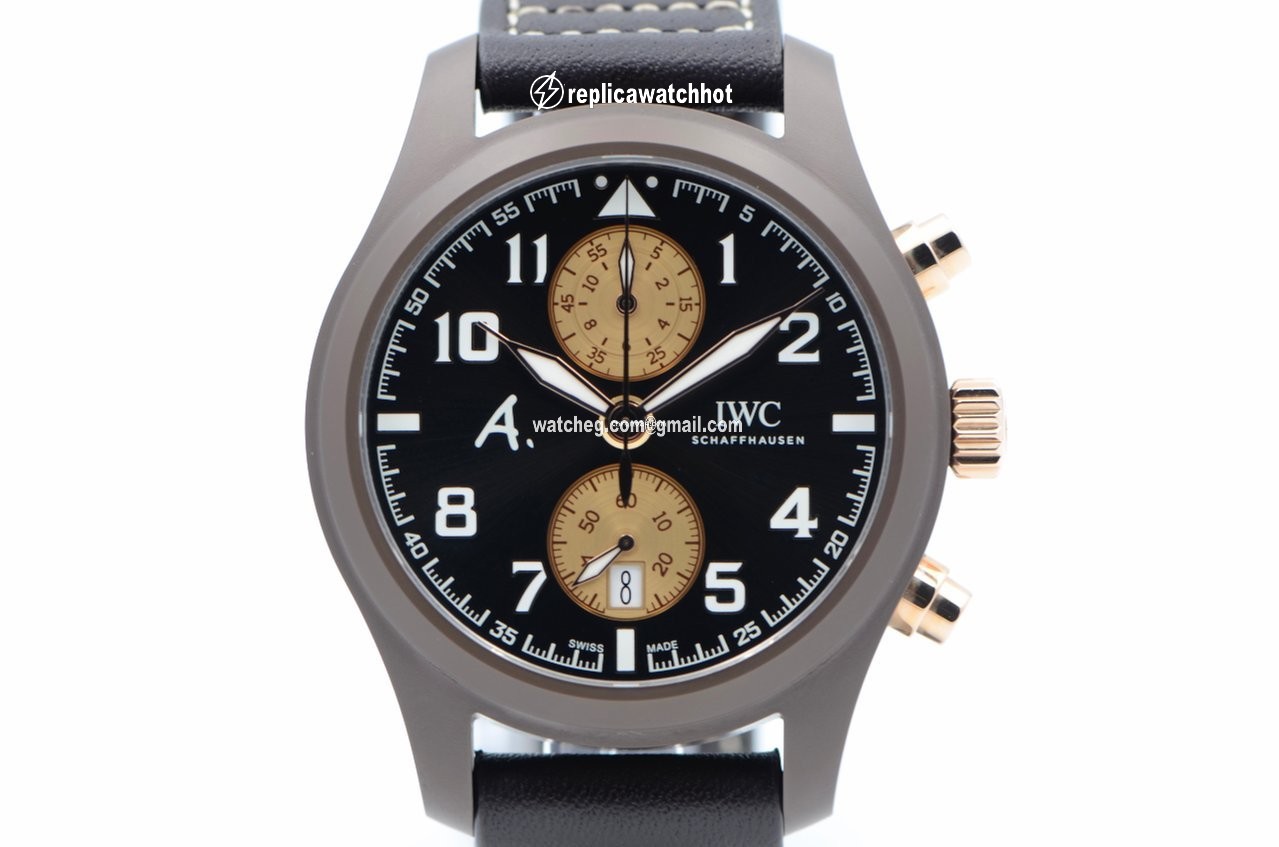 IWC Pilot Chronograph Mens watch Unisex Automatic Ceramic IW388006 2