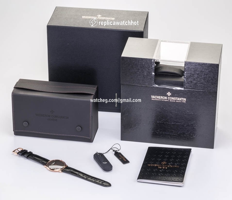 Vacheron Constantin Patrimony Mens watch Unisex Manual winding Rose gold 81180 000R-9162 2