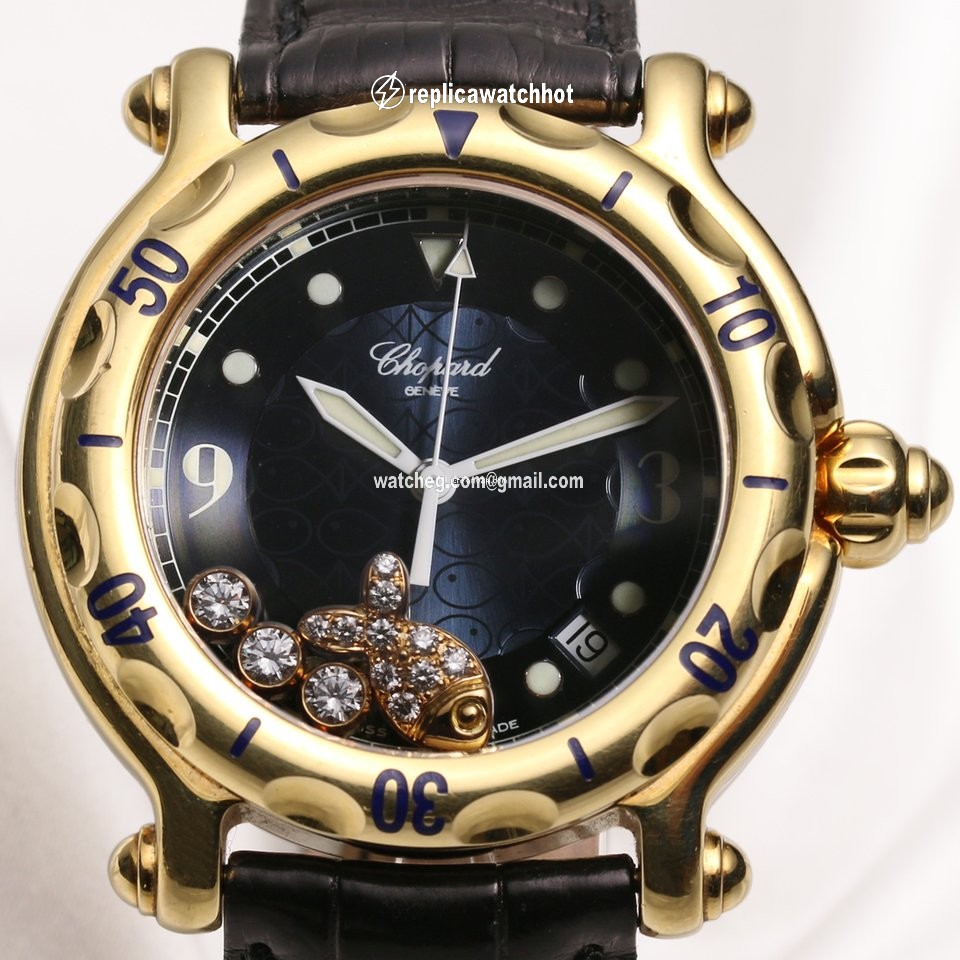 Chopard Happy Sport Womens watch Quartz Yellow gold 28 3528 2