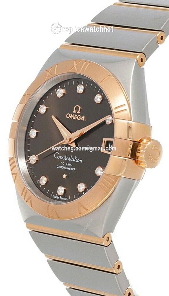 Omega Constellation Men Automatic Steel 123.20.38.21.63.001  12320382163001 2