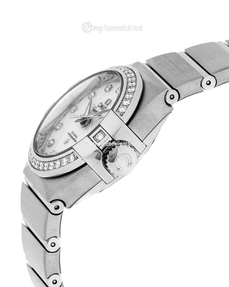 Omega Constellation Ladies Womens watch Quartz Steel 123.15.27.20.55.001 2