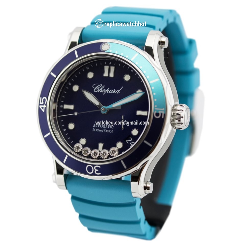 Chopard Happy Diamonds Mens watch Unisex Automatic Steel 278587-3001 2