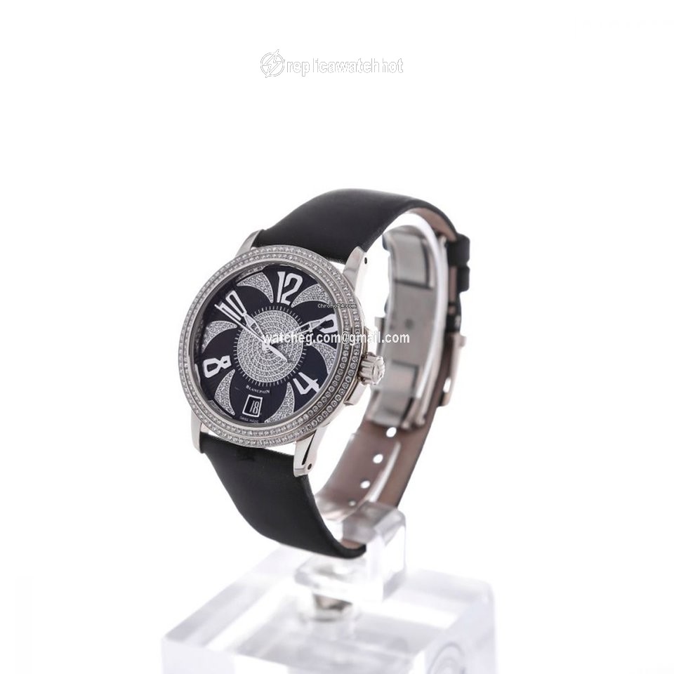 Blancpain Women Womens watch Automatic White gold 3300-3555-52B 2