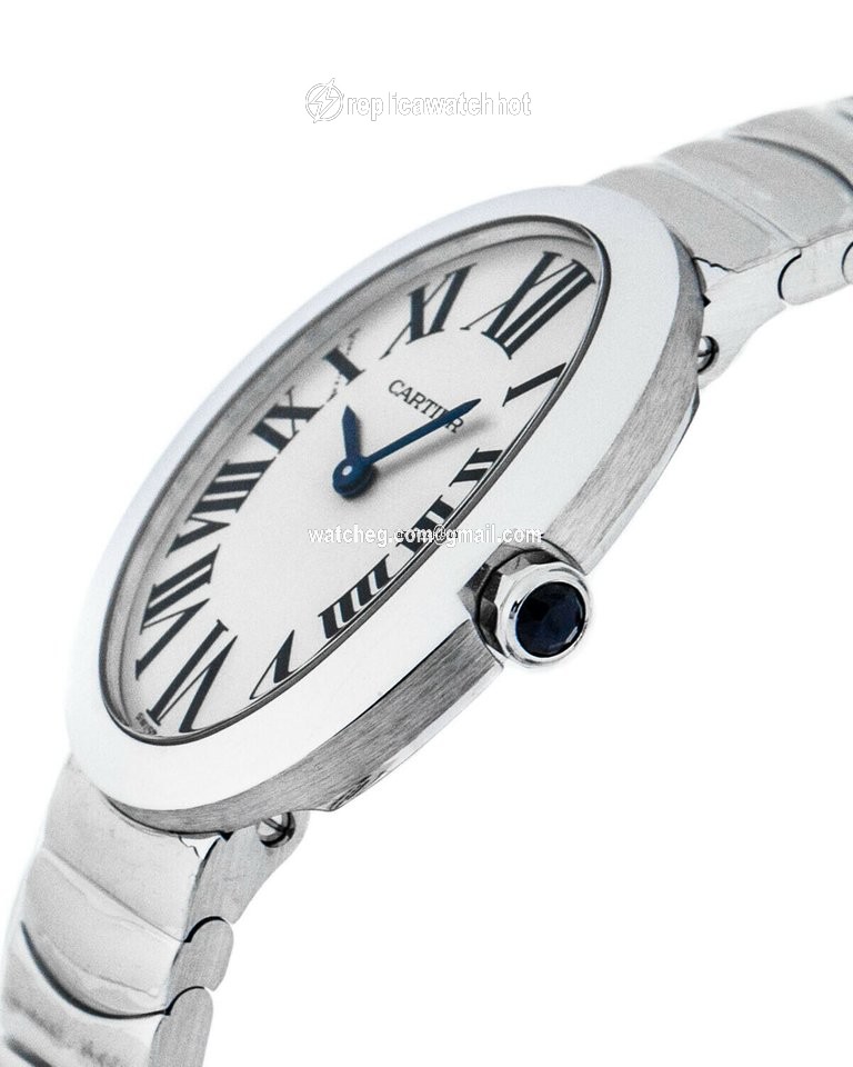 Cartier Baignoire Womens watch Quartz White gold W8000006 2