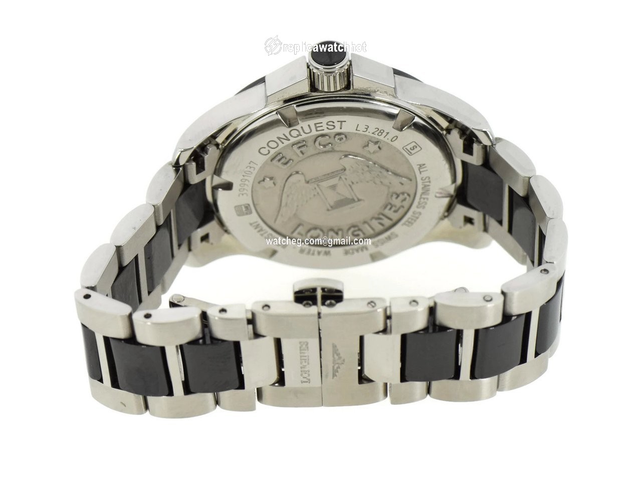 Longines Conquest Womens watch Quartz Steel L3.281.0.57.7 2
