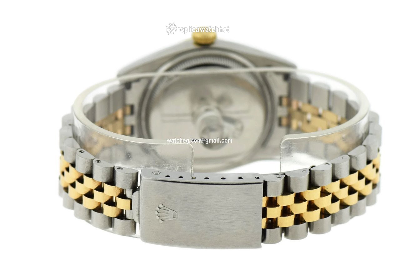 Rolex Mens watch Unisex Gold Steel Automatic 6105 2