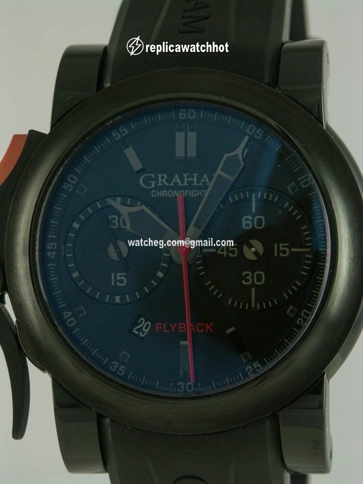 Graham Chronofighter Mens watch Unisex Automatic Steel 2TRAB.B10A 2