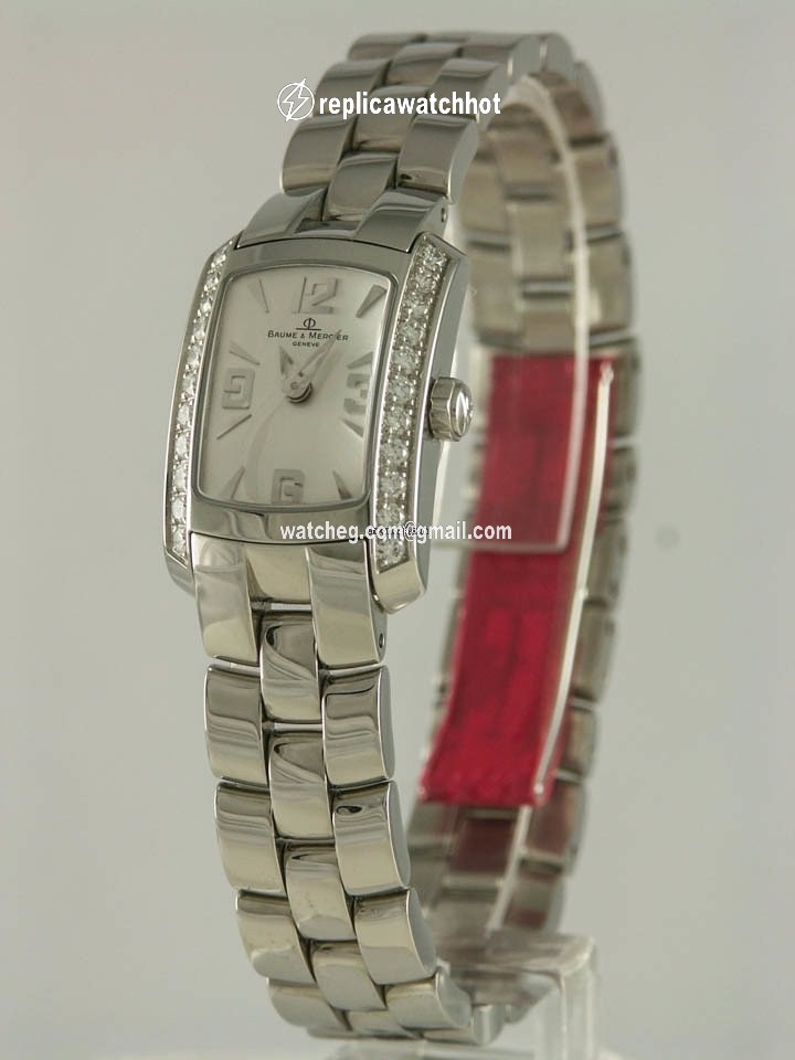 Baume & Mercier Hampton Womens watch Quartz Steel MOAO8139 2