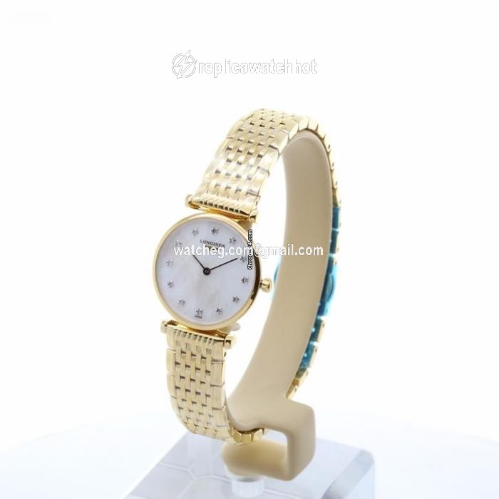 Longines La Grande Classique Womens watch Quartz Gold Steel L4.209.2.87.8 2