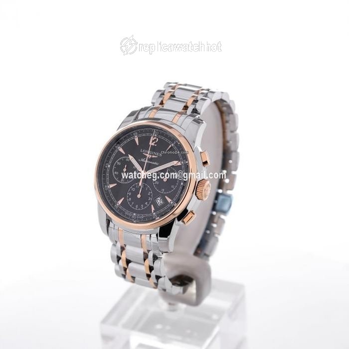 Longines Saint-Imier Mens watch Unisex Automatic Gold Steel L2.784.5.52.7 2