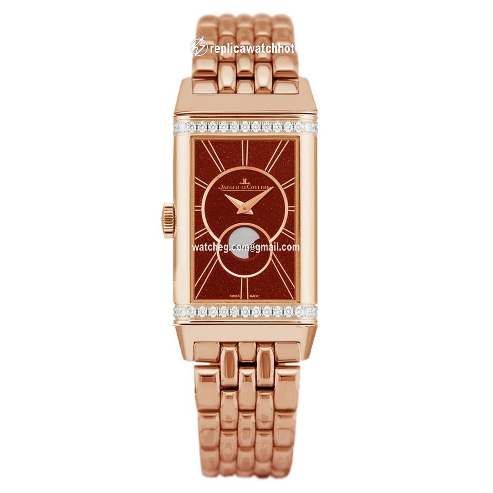 Jaeger-LeCoultre Reverso Duetto Mens watch Unisex Manual winding Rose gold Q3352120 or 3352120 2